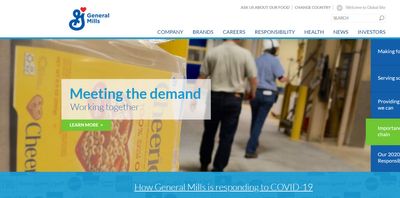 General Mills homepage at www.GeneralMills.com
