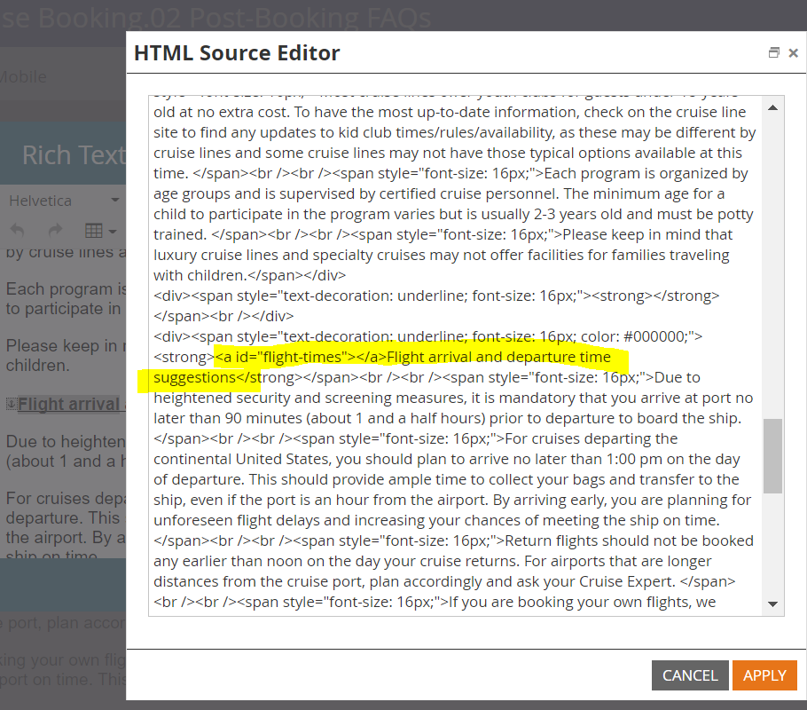 Anchor tag not working in Marketo Landing Page ) Marketing Nation