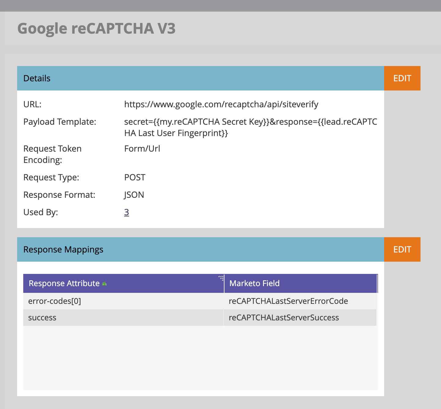 Solved: Implementing ReCAPTCHA V3 - Getting Response Error - Marketing ...