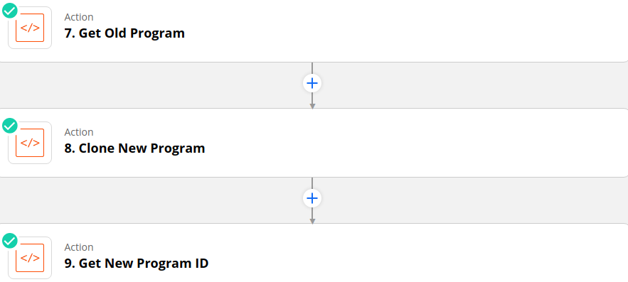 Cloning the old program