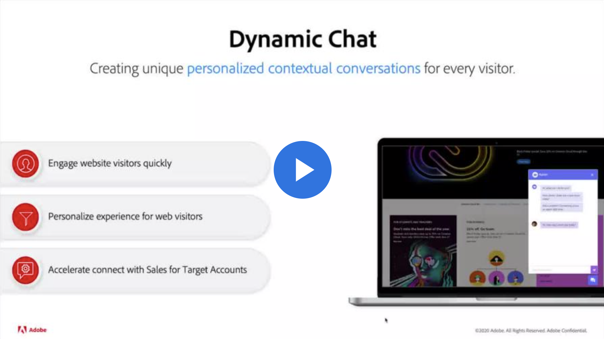 Dynamic Chat! A new chatbot capability of Marketo Engage