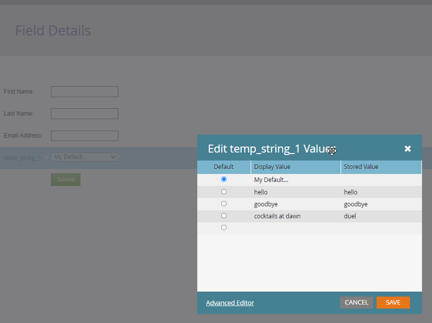 Solved: Dropdown in Marketo Form is not displaying Default ...