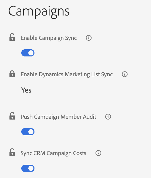Marketo Measure Custom Campaign Sync