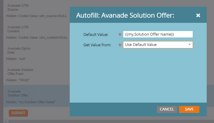 Solved: Using program tokens to define value on hidden for ...