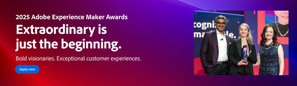 Experience Maker Awards 2025