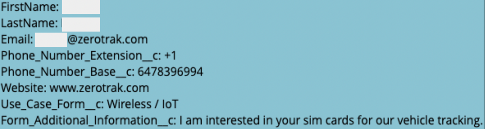 Genuine form fill information